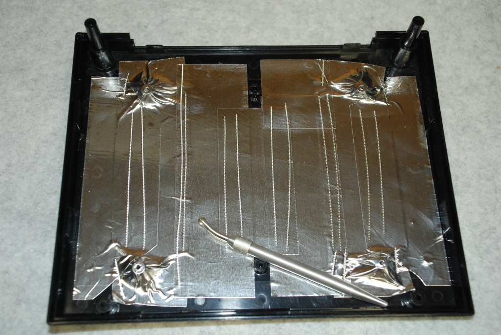Using a foiling tool to improve contact.